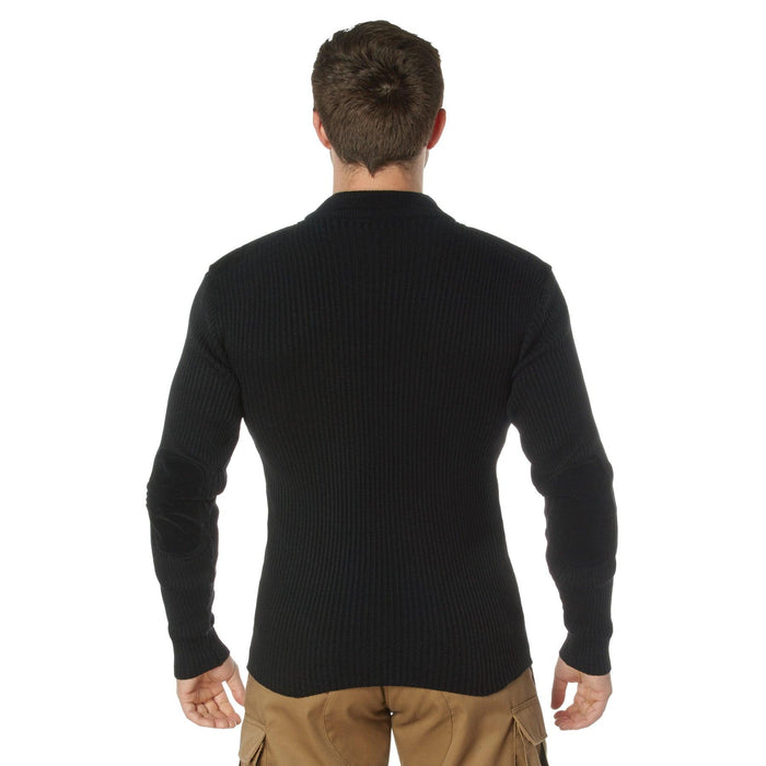 Quarter Zip Acrylic Commando Sweater by Rothco - Legendary USA