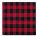 Red Plaid Bandana – 27" X 27" by Rothco - Legendary USA