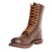 Rothco Brown Leather Jump Boot - 10 Inches - Legendary USA