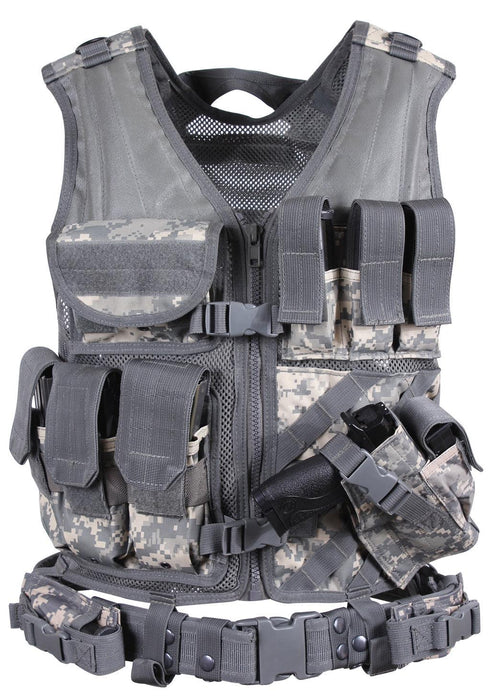 Rothco Cross Draw MOLLE Tactical Vest - Legendary USA