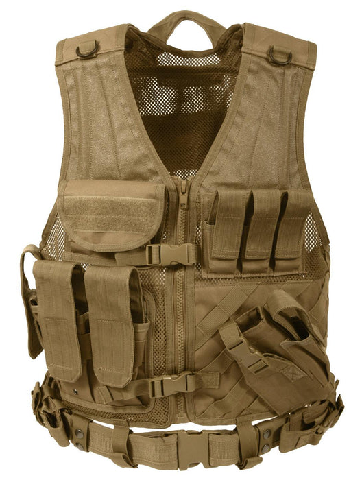 Rothco Cross Draw MOLLE Tactical Vest - Legendary USA