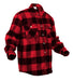 Rothco Extra Heavyweight Buffalo Plaid Flannel Shirt - Legendary USA