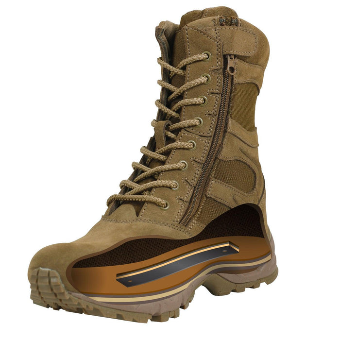 Rothco Forced Entry Deployment Boots With Side Zipper - Legendary USA