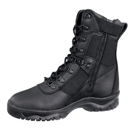 Rothco Forced Entry Tactical Boot With Side Zipper - 8 Inch - Legendary USA