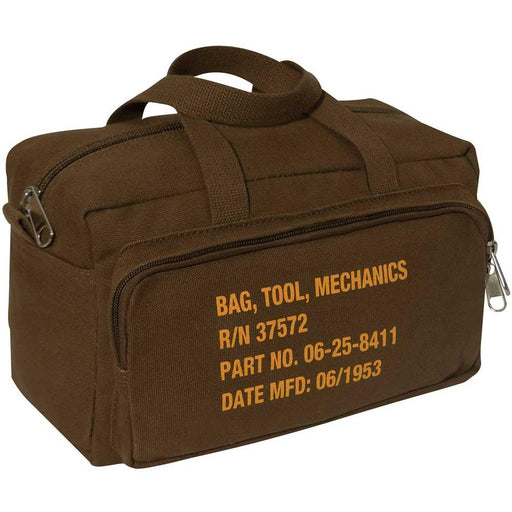 Rothco G.I. Type Zipper Pocket Mechanics Tool Bag With Military Stencil - Legendary USA