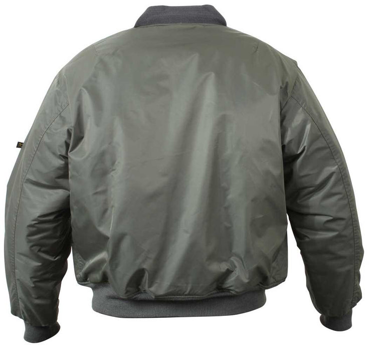 Rothco Mens Classic MA-1 Nylon Flight Jacket - Legendary USA