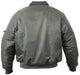 Rothco Mens Classic MA-1 Nylon Flight Jacket - Legendary USA