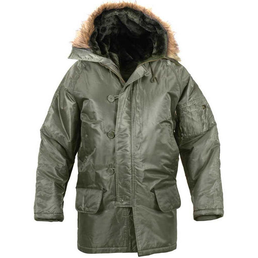 Rothco Mens Classic N-3B Snorkel Parka - Legendary USA