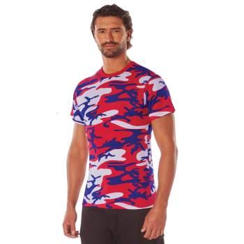 Rothco Mens Color Camouflage T-Shirt - Legendary USA