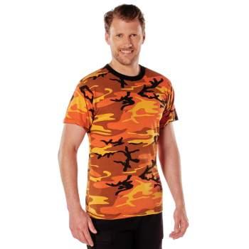 Rothco Mens Color Camouflage T-Shirt - Legendary USA