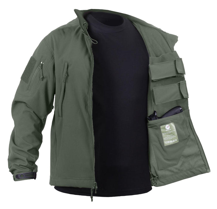 Rothco Mens Concealed Carry Soft Shell Jacket - Legendary USA