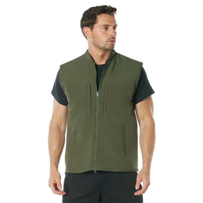 Rothco Mens Concealed Carry Soft Shell Vest - Legendary USA