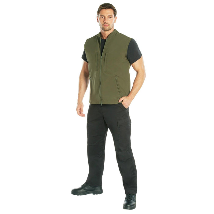 Rothco Mens Concealed Carry Soft Shell Vest - Legendary USA