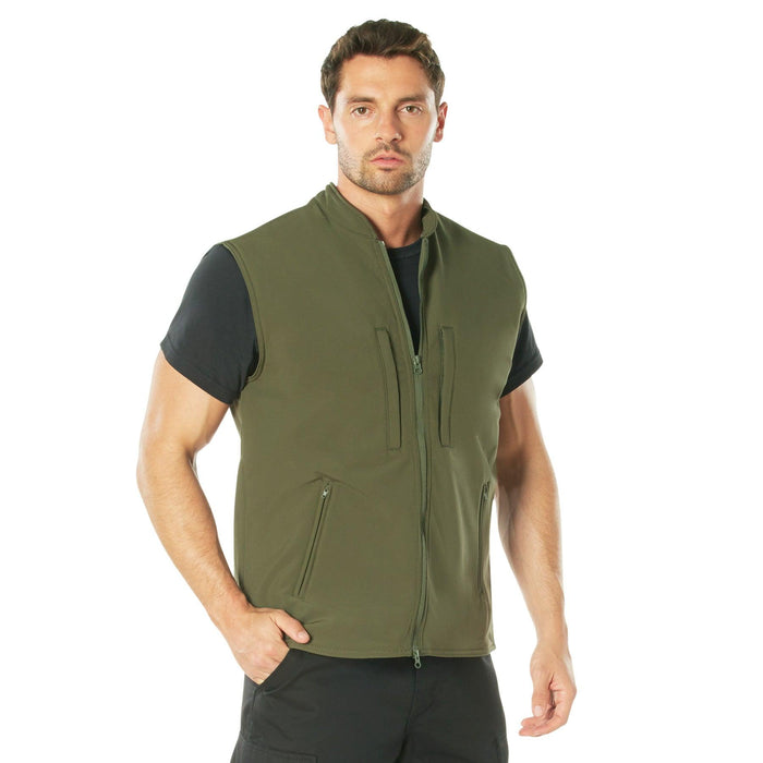 Rothco Mens Concealed Carry Soft Shell Vest - Legendary USA