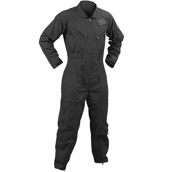 Rothco Mens CWU-27/P Military Flight Suit (Black) - Legendary USA