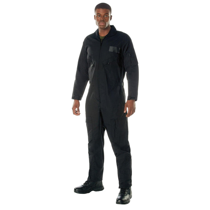 Rothco Mens CWU-27/P Military Flight Suit (Black) - Legendary USA