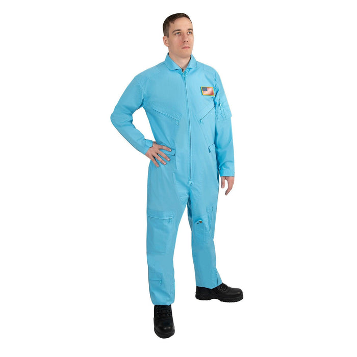 Rothco Mens CWU-27/P Military Flight Suit (Light Blue) - Legendary USA