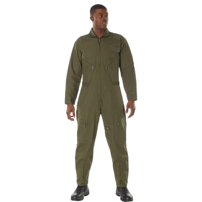 Rothco Mens CWU-27/P Military Flight Suit (Olive Drab) - Legendary USA