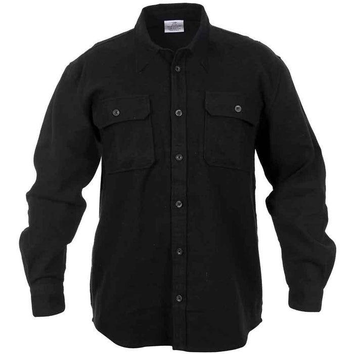 Rothco Mens Heavyweight Flannel Shirt - Legendary USA