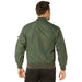 Rothco Mens Lightweight MA-1 Nylon Flight Jacket - Legendary USA