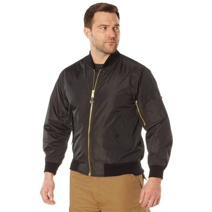 Rothco Mens Lightweight MA-1 Nylon Flight Jacket - Legendary USA