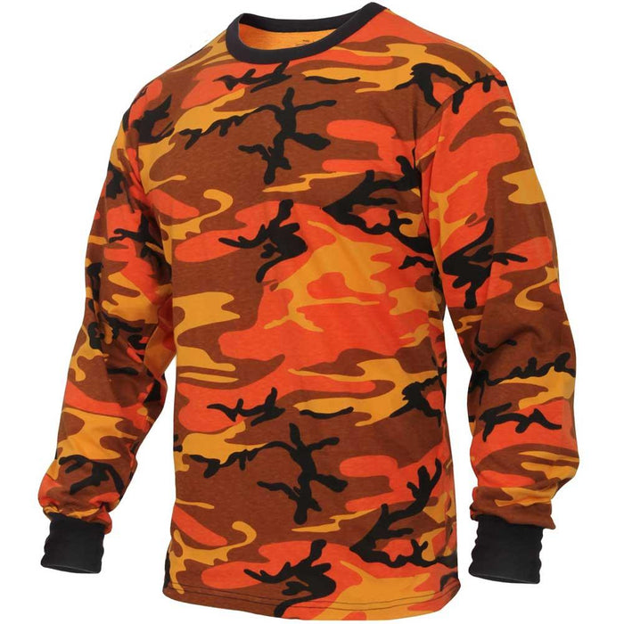 Rothco Mens Long Sleeve Tactical Camouflage Shirt - Legendary USA