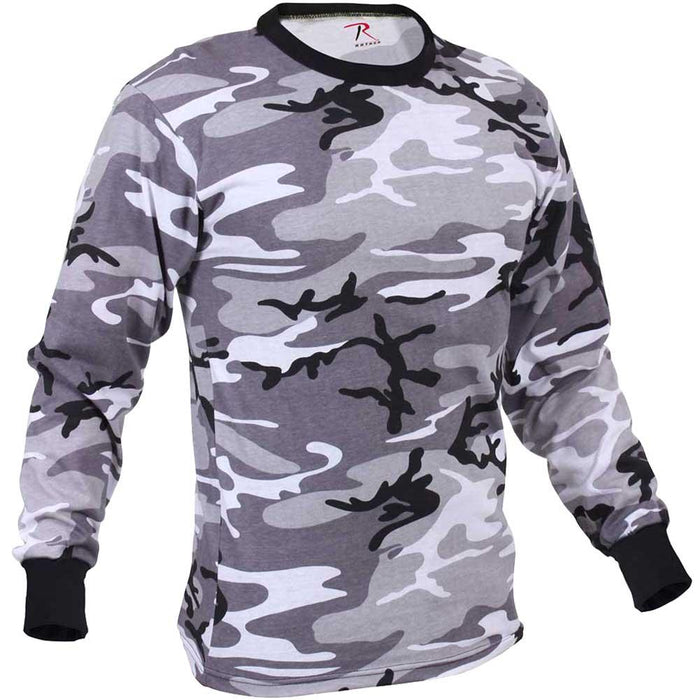 Rothco Mens Long Sleeve Tactical Camouflage Shirt - Legendary USA