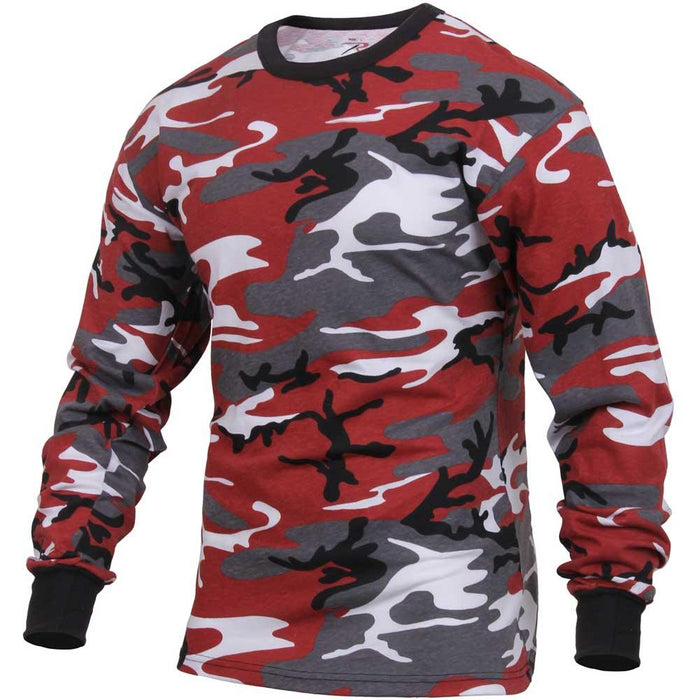 Rothco Mens Long Sleeve Tactical Camouflage Shirt - Legendary USA