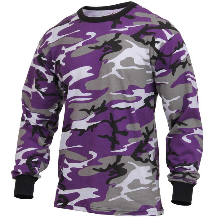 Rothco Mens Long Sleeve Tactical Camouflage Shirt - Legendary USA