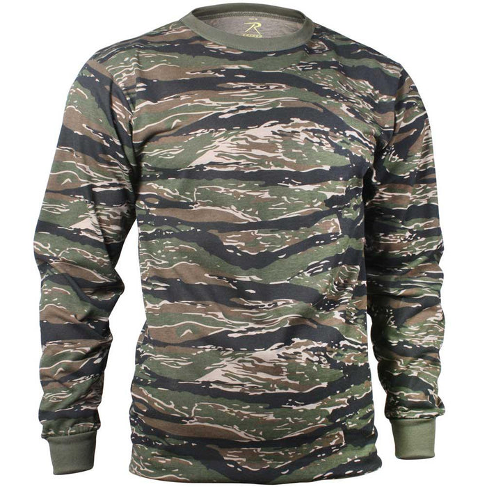 Rothco Mens Long Sleeve Tactical Camouflage Shirt - Legendary USA