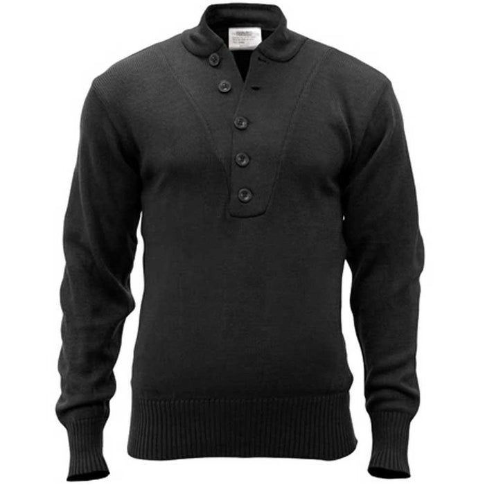 Rothco Mens Military Style 5 Button Sweater - Legendary USA