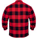 Rothco Mens Quilt Lined Red Plaid Flannel Shirt - Legendary USA