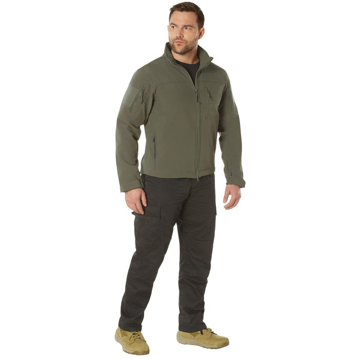 Rothco Mens Tactical Stealth Ops Soft Shell Jacket - Legendary USA