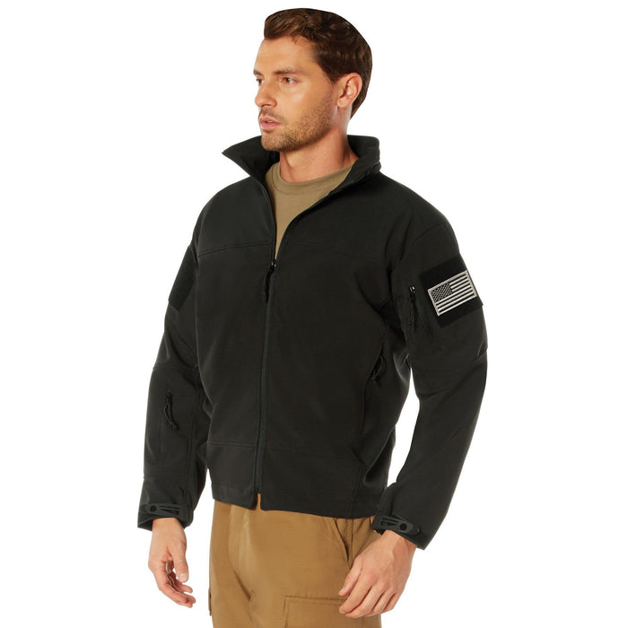 Rothco Mens Tactical Stealth Ops Soft Shell Jacket - Legendary USA