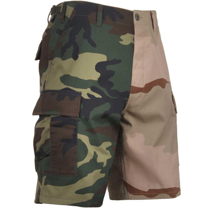 Rothco Mens Two-Tone Color Camouflage BDU Shorts - Legendary USA