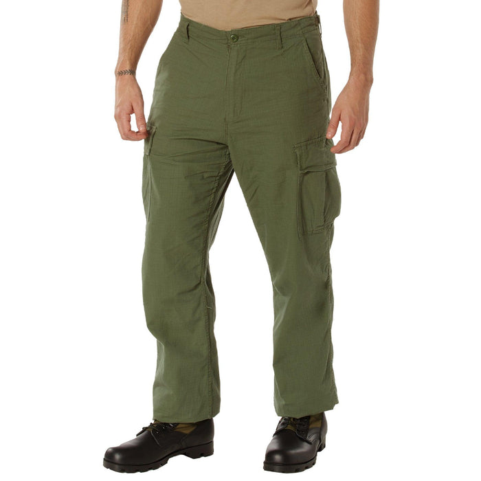 Rothco Mens Vintage Vietnam Rip-Stop Fatigue Pants - Legendary USA