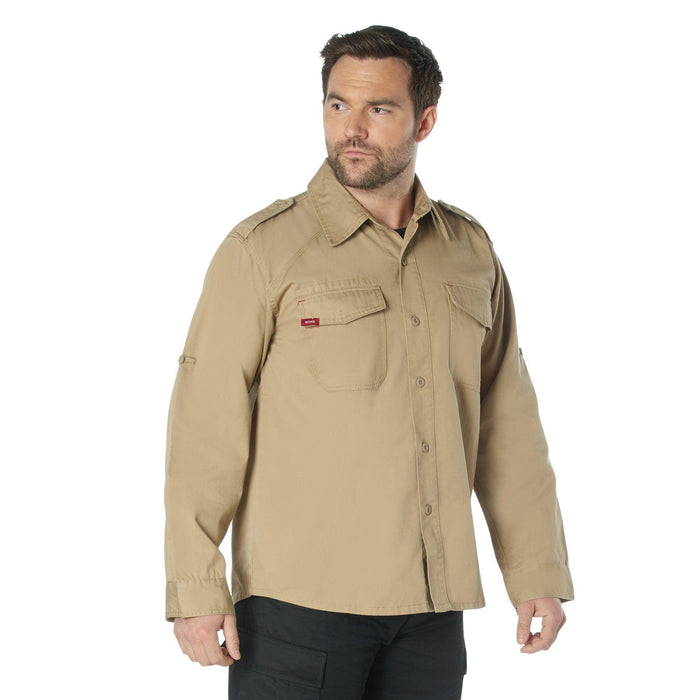 Rothco Mens Vintaged Fatigue Shirt - Legendary USA