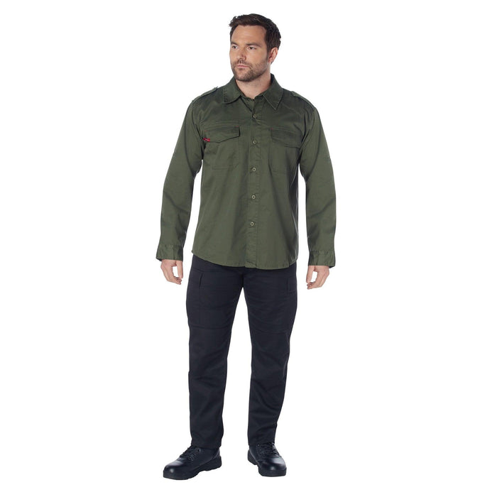 Rothco Mens Vintaged Fatigue Shirt - Legendary USA