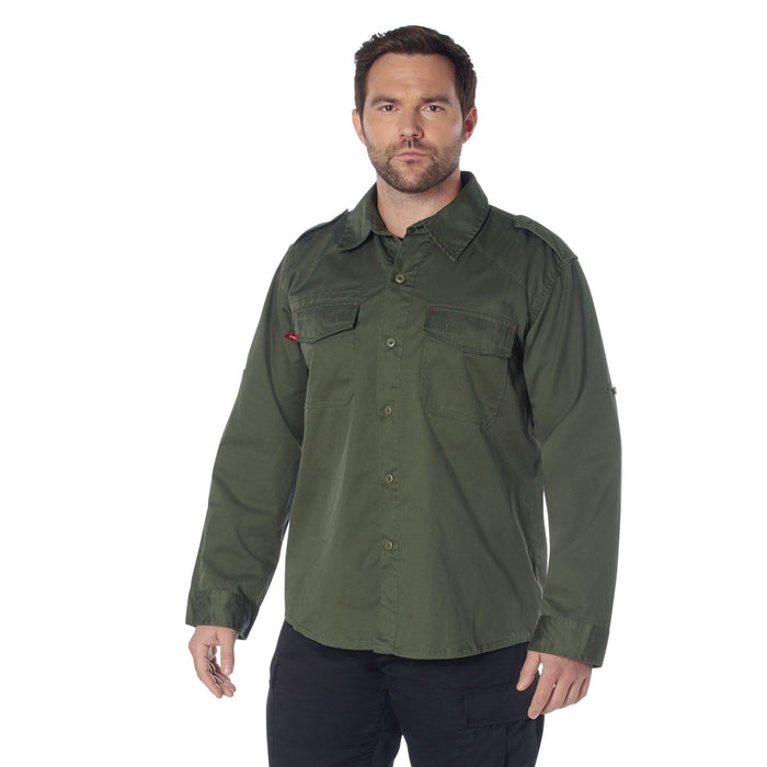 Rothco Mens Vintaged Fatigue Shirt - Legendary USA