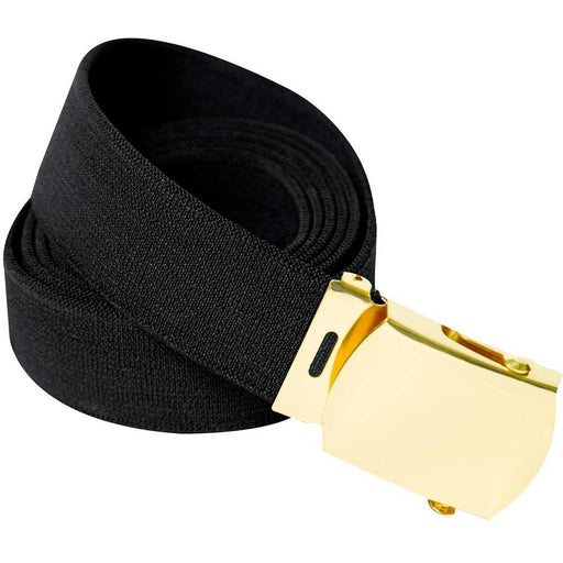 Rothco Military Elastic Stretch Black Web Belt - Legendary USA