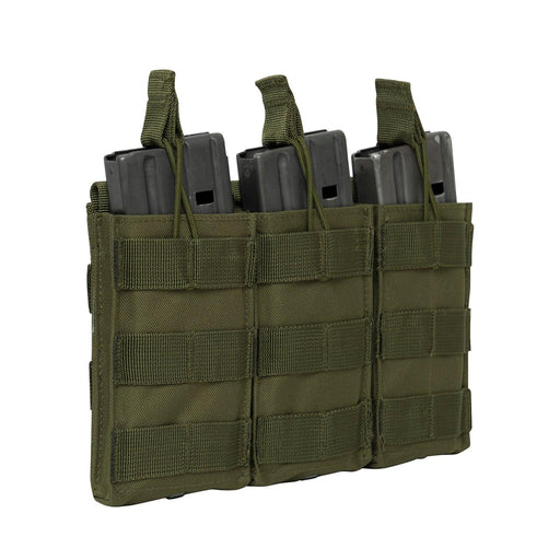 Rothco MOLLE Open Top Triple Mag Pouch - Legendary USA