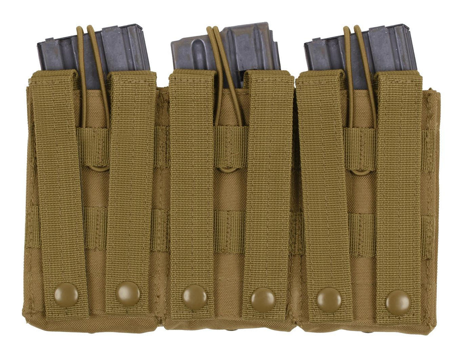 Rothco MOLLE Open Top Triple Mag Pouch - Legendary USA