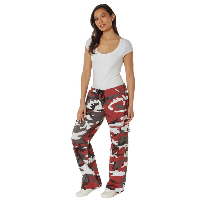 Rothco Womens Color Camouflage Paratrooper Fatigue Pants - Legendary USA