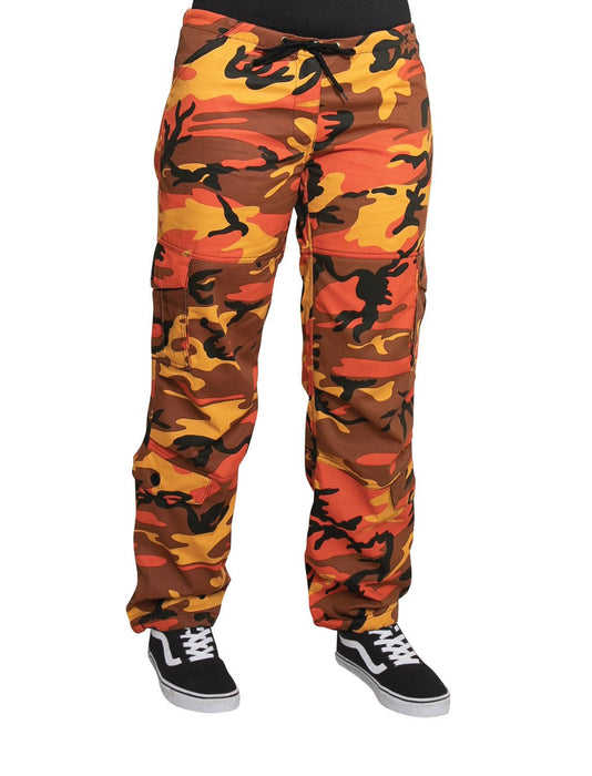 Rothco Womens Color Camouflage Paratrooper Fatigue Pants - Legendary USA