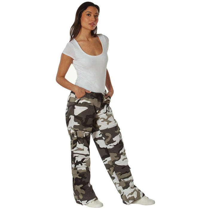 Rothco Womens Color Camouflage Paratrooper Fatigue Pants - Legendary USA