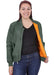 Rothco Womens MA-1 Lightweight Nylon Flight Jacket - Legendary USA