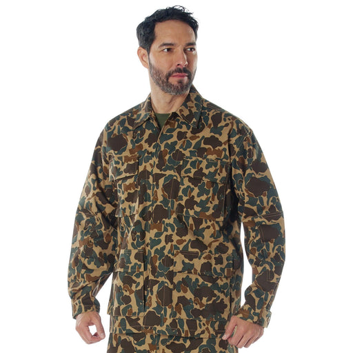 Rothco X Bear Archery Fred Bear Camo BDU Shirt - Legendary USA