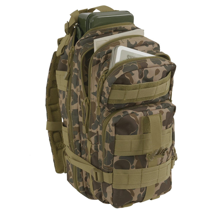 Rothco X Bear Archery Fred Bear Camo Medium Transport Pack - Legendary USA