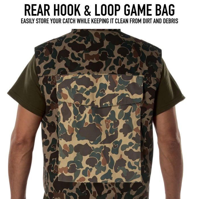 Rothco X Bear Archery Fred Bear Camo Ranger Vest - Legendary USA