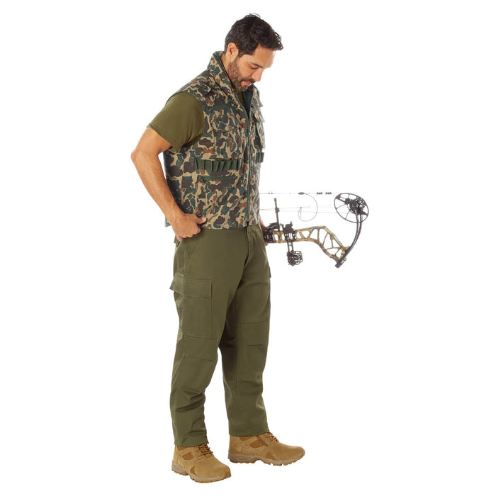 Rothco X Bear Archery Fred Bear Camo Ranger Vest - Legendary USA